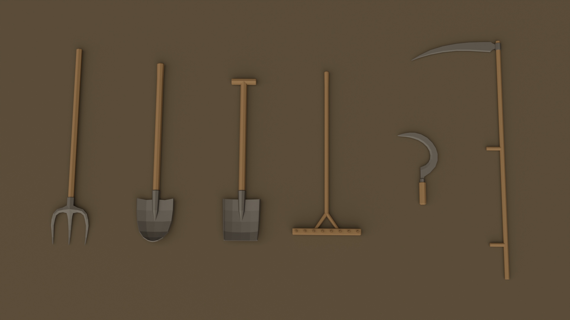 Medieval Farm Props Pack - Free 3D Models For Games