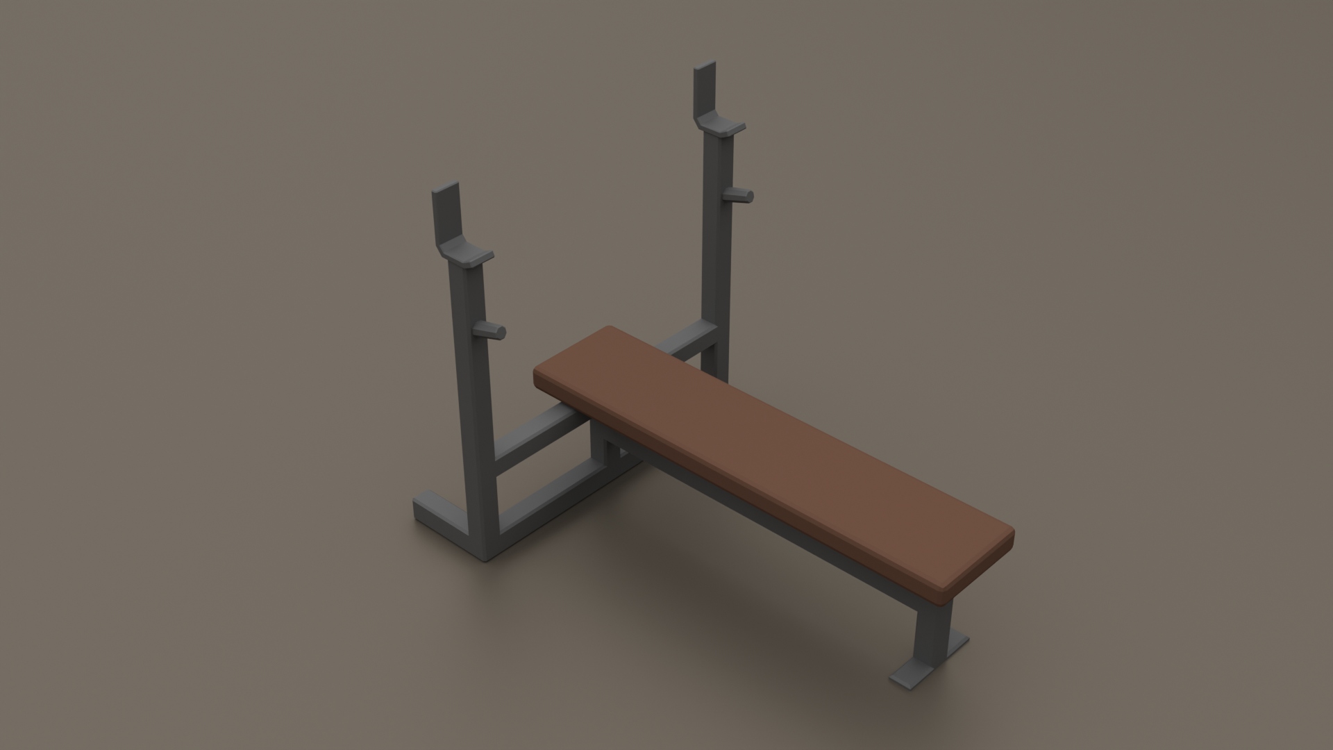 Old School Gym Equipment Pack - Free 3D Models For Games