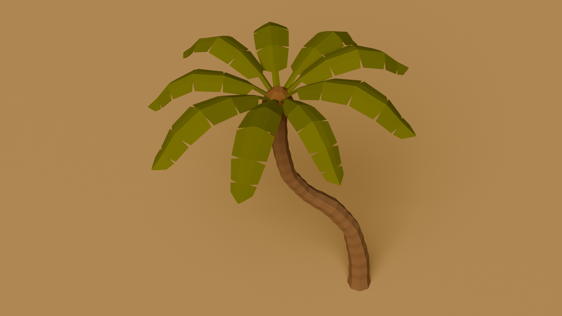 Simpilfied Palm Trees Pack - Free 3D Models For Games