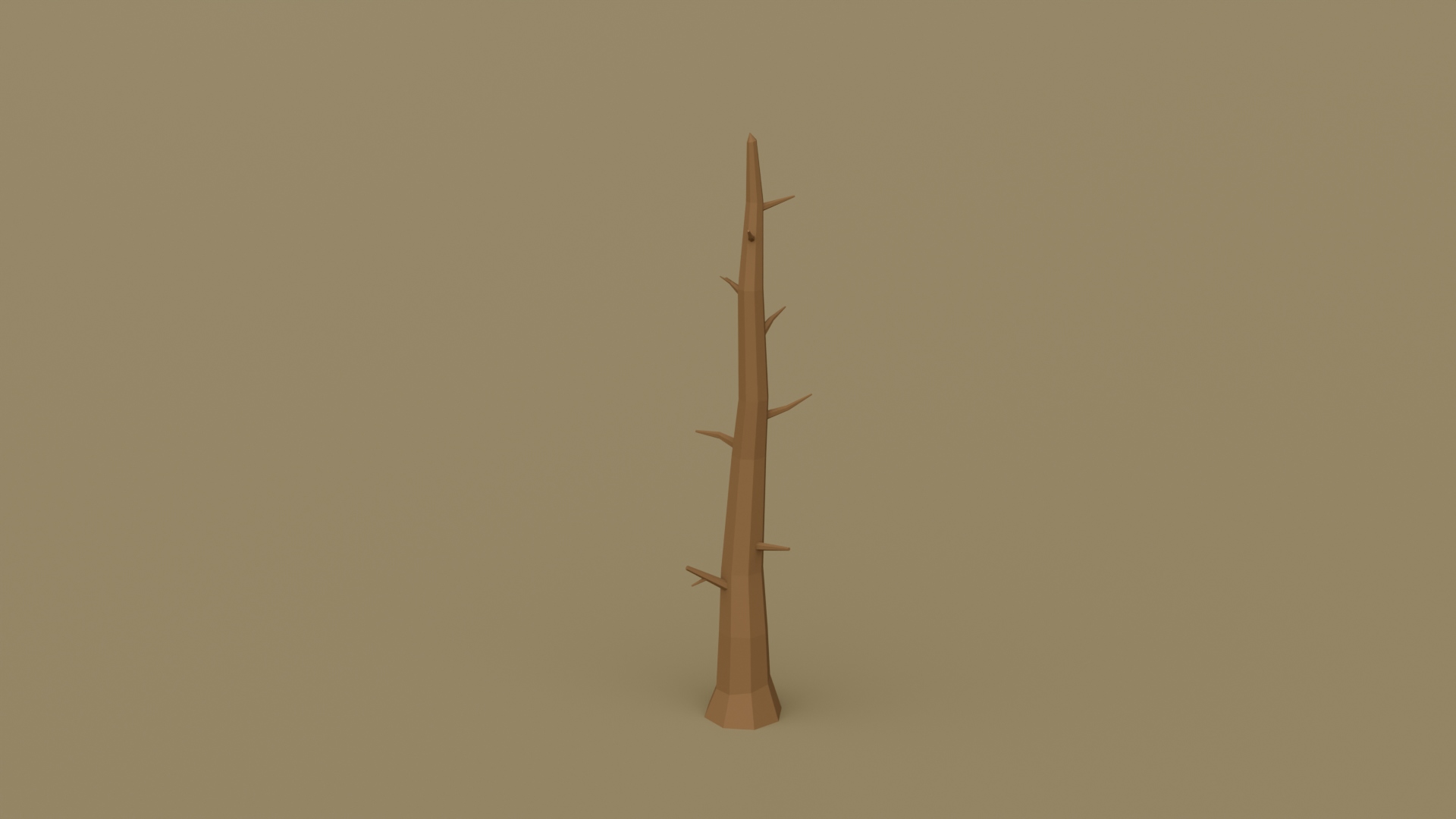 Simplified Pine Trees Pack - Free 3D Models For Games